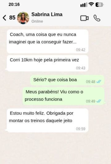 Print de depoimento no WhatsApp 4