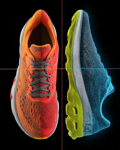 Diferenças entre tênis de corrida masculinos e femininos