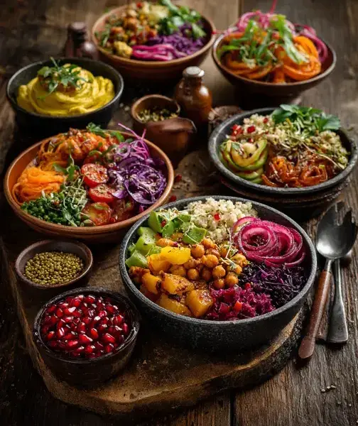 Pratos Veganos para uma Dieta Sustentável