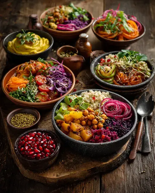 Pratos Veganos para uma Dieta Sustentável