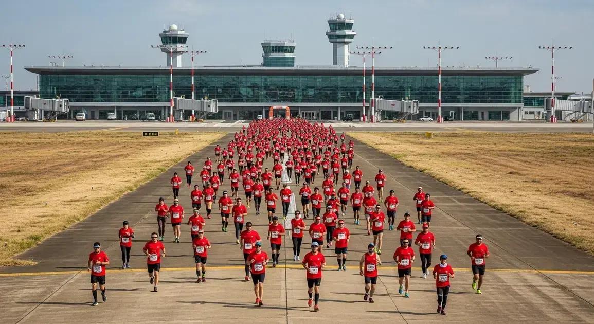 Flying Run CAIXA Sunset 2025: Corrida Inédita Esgota Vagas em Brasília