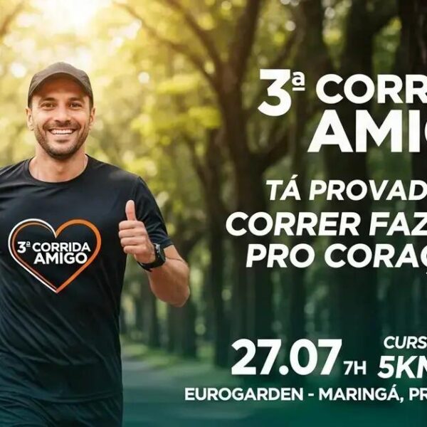 3ª Corrida Amigão: Tudo sobre o evento em Maringá – Percursos e Kits