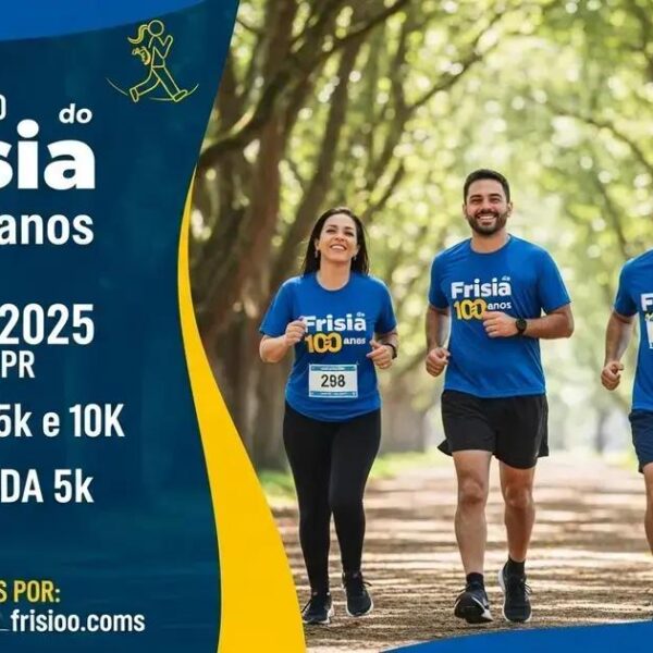 Frísia celebra 100 anos com corrida e caminhada especial em Carambeí