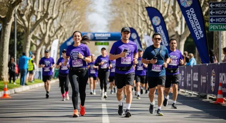 Veja as fotos da SP City Marathon 2025 e Meia Maratona de Guarulhos
