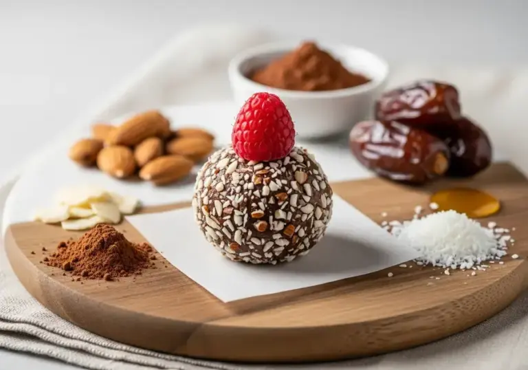 Brigadeiro fit de biomassa de banana verde