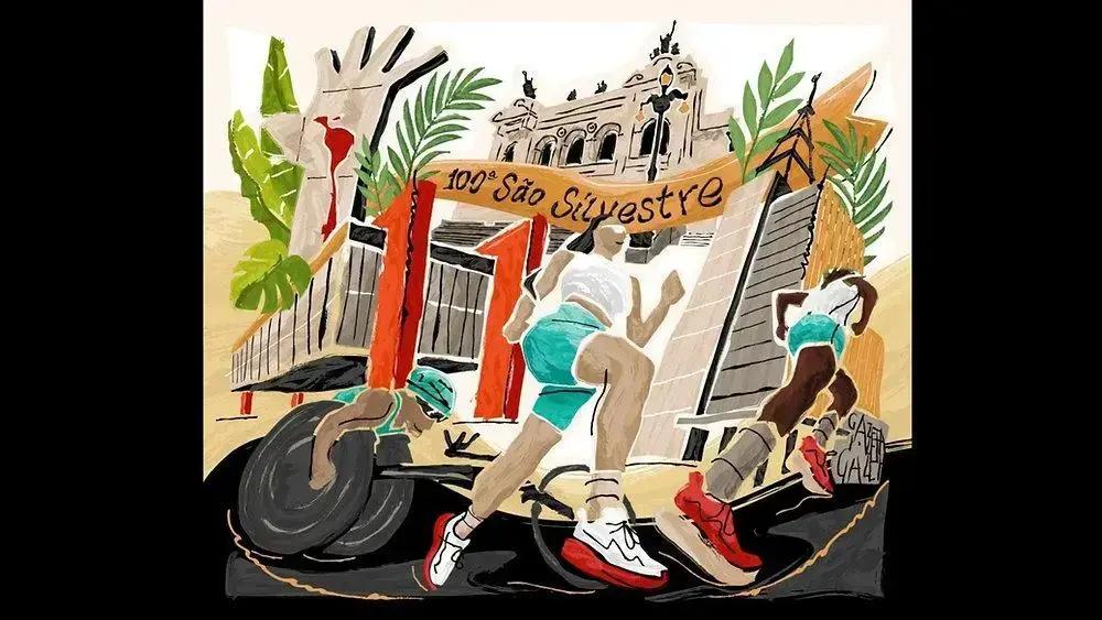 São Silvestre 2025: Arte e Emoção na Ecobag do Centenário