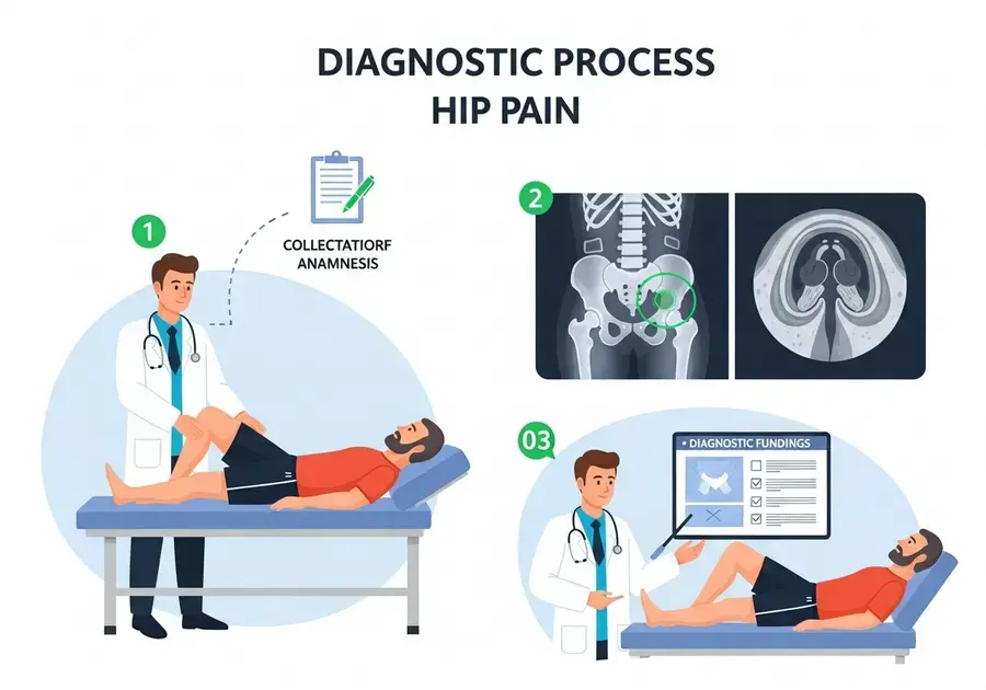Como diagnosticar a dor no quadril