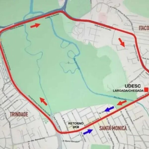 Alterações no trânsito de Florianópolis para corrida neste domingo