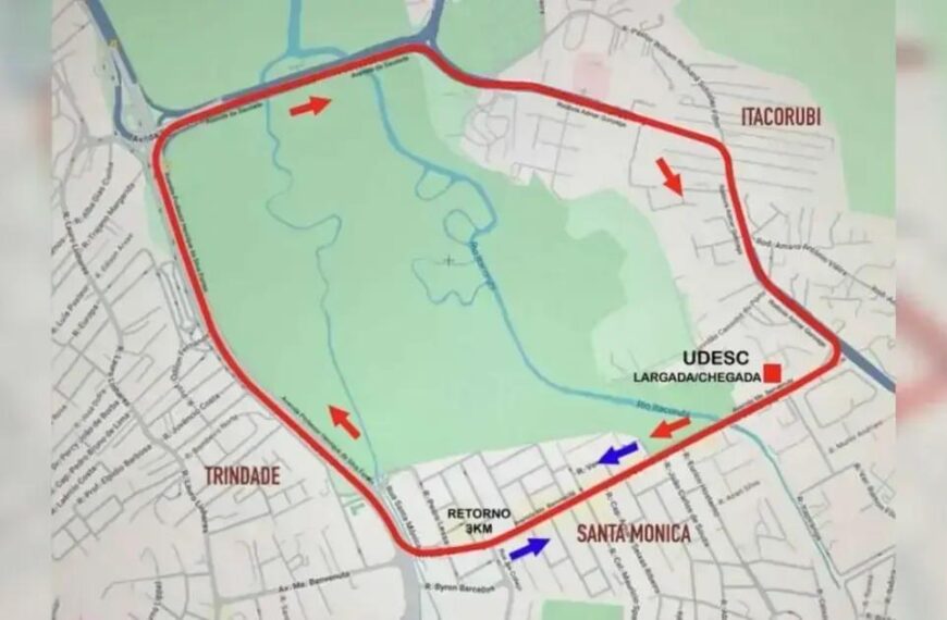 Alterações no trânsito de Florianópolis para corrida neste domingo