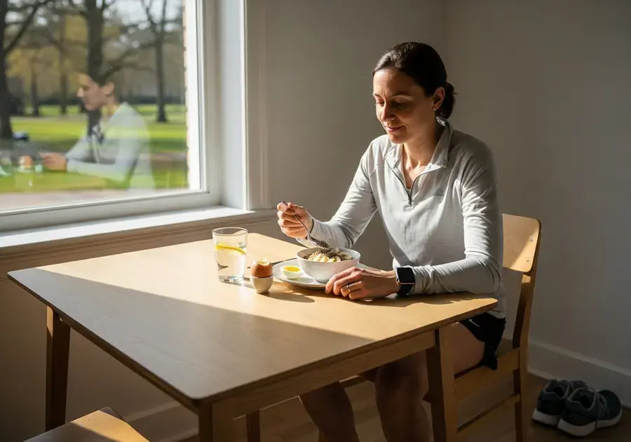 Alimentação antes da corrida