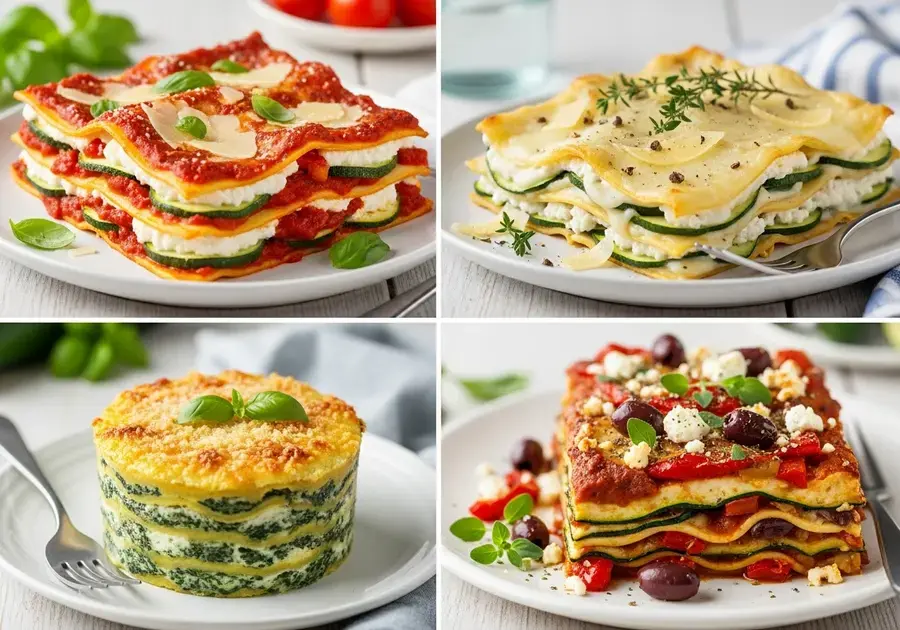 Receitas com lasanha de abobrinha
