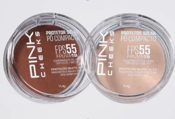 Pink Cheeks apresenta Protetor Solar Pó Compacto FPS 55