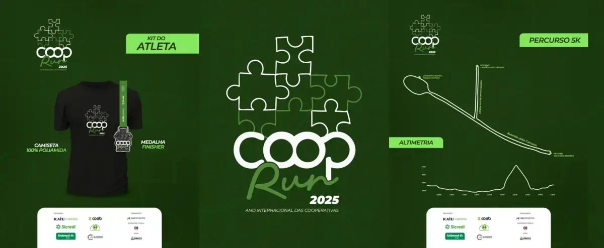 Coop Run 2025: Celebre o Cooperativismo com Corrida e Caminhada