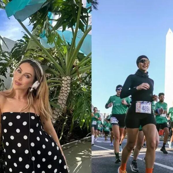 DJ Camilla Brunetta bate recorde em corrida em homenagem ao pai