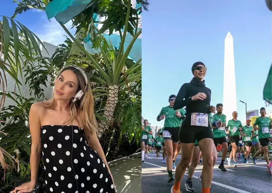 DJ Camilla Brunetta bate recorde em corrida em homenagem ao pai