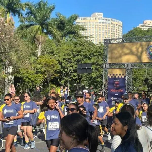 Primeira corrida da Guarda Municipal atrai mais de 3 mil participantes em BH