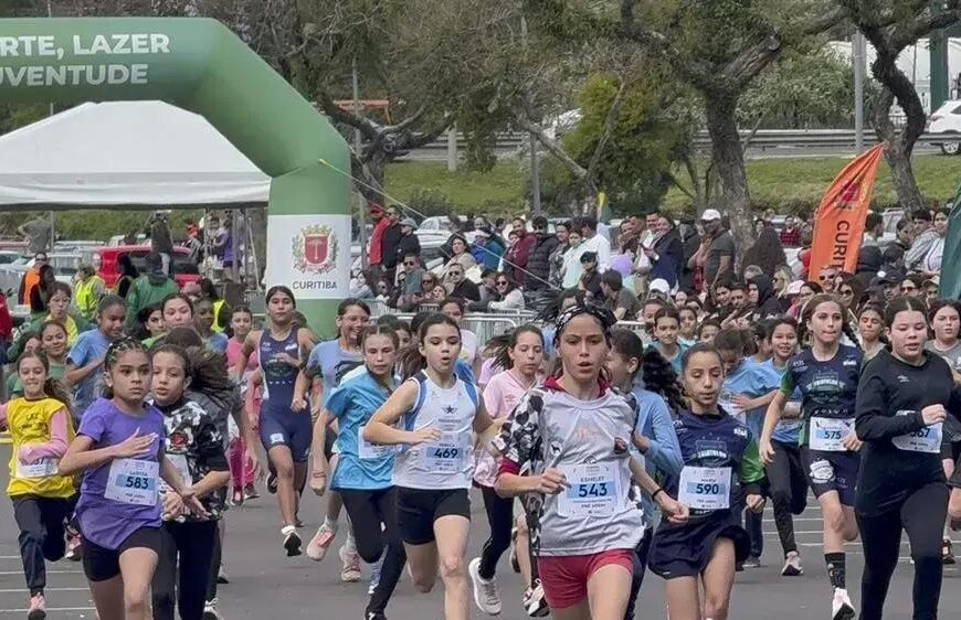 Circuito Infantil de Corridas de Rua reúne mil jovens no Barigui