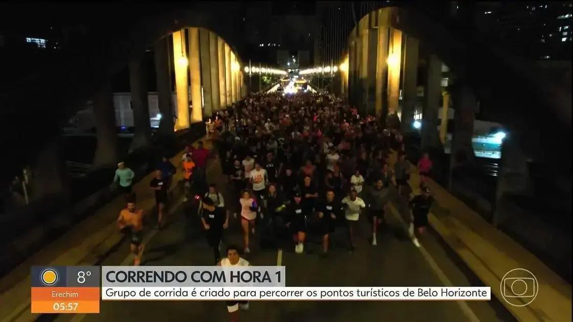 Grupo de corrida une turismo e esporte em Belo Horizonte