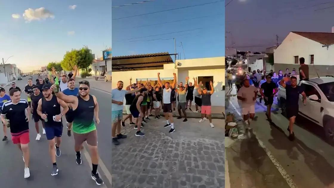 Amigos promovem corrida com paradas em bares no Piauí