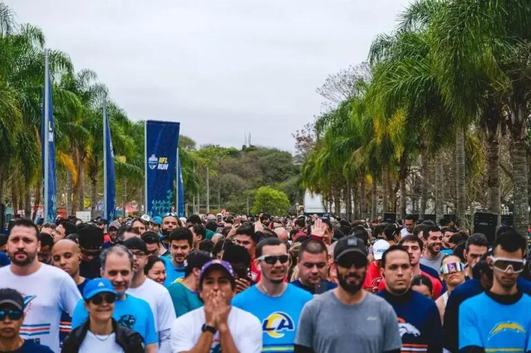NFL Run em São Paulo: Mais de 4 mil corredores participaram do evento