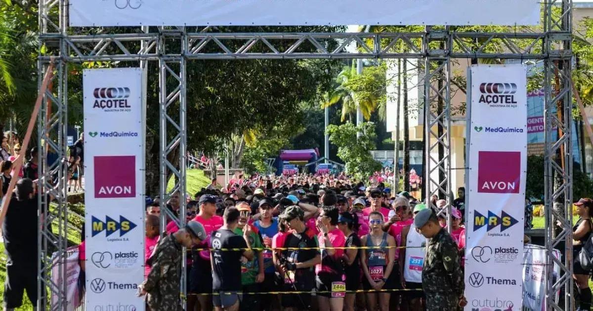 Inscrições abertas para a Corrida Solidária Outubro Rosa em Juiz de Fora