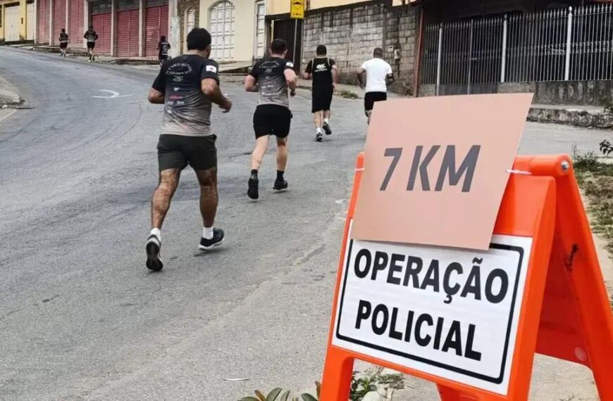 Corrida em homenagem à 13ª Região da PM agita Barbacena