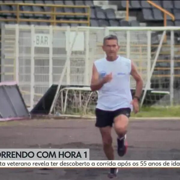 Atleta veterano descobre a corrida após os 55 anos e inspira novos corredores