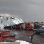 Temporal causa estragos no Autódromo de Cascavel durante corrida