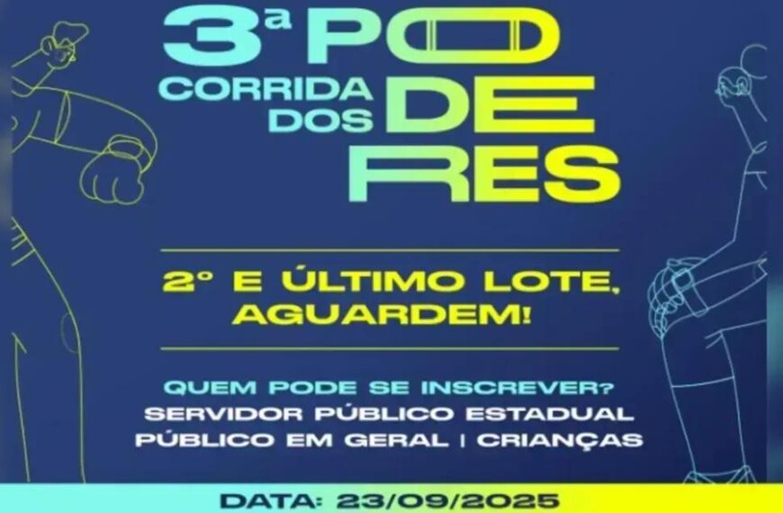 Inscrições Abertas para a 3ª Corrida dos Poderes em Campo Grande