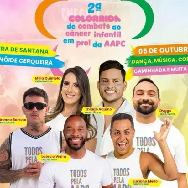 Participe da Corrida Colorida em Prol da AAPC em Outubro