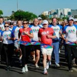 Lula participa de corrida em homenagem aos 95 anos do MEC