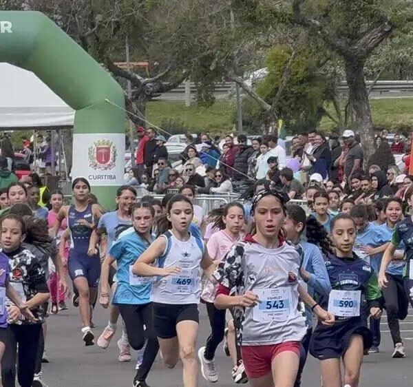Última Etapa do Circuito Infantil de Corridas de Rua em Curitiba