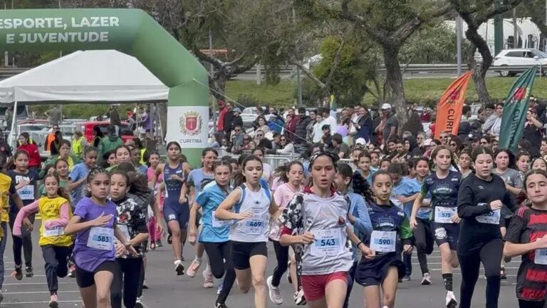 Última Etapa do Circuito Infantil de Corridas de Rua em Curitiba
