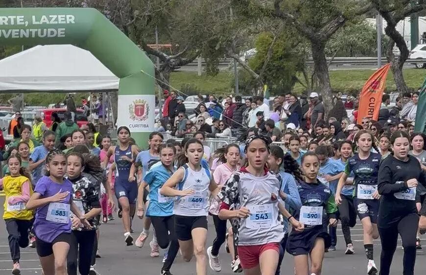 Última Etapa do Circuito Infantil de Corridas de Rua em Curitiba