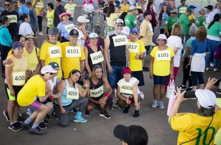 eMulti promove Corrida da Terceira Idade em Extrema