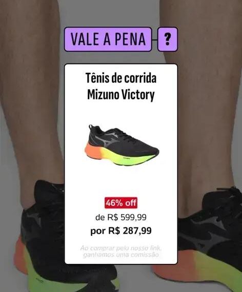 Tênis de corrida Mizuno Victory: vale a pena investir?
