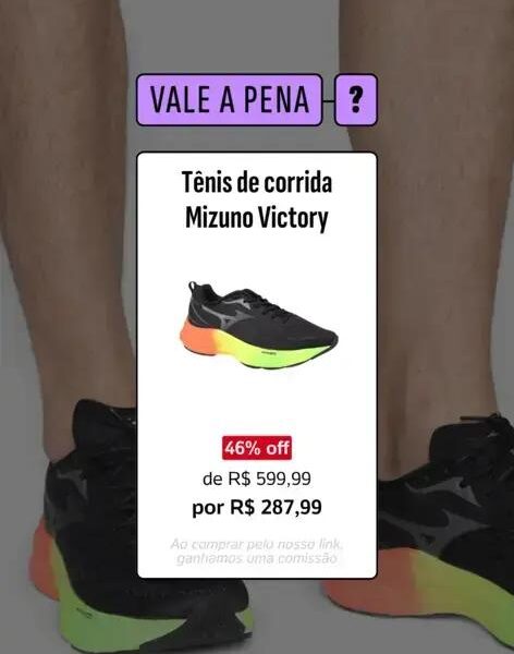 Tênis de corrida Mizuno Victory: vale a pena investir?