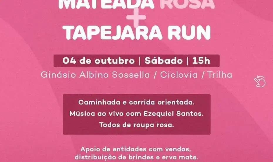 Tapejara abre Outubro Rosa com caminhada e corrida no Ginásio