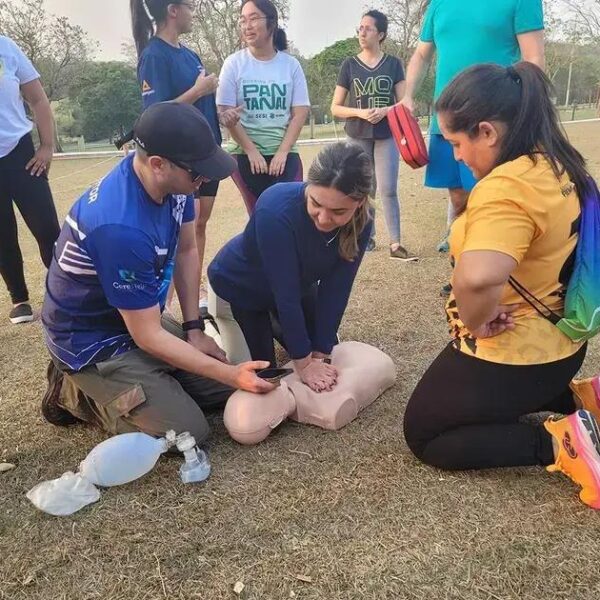 Simulado médico prepara equipe para a 4ª Corrida do Pantanal