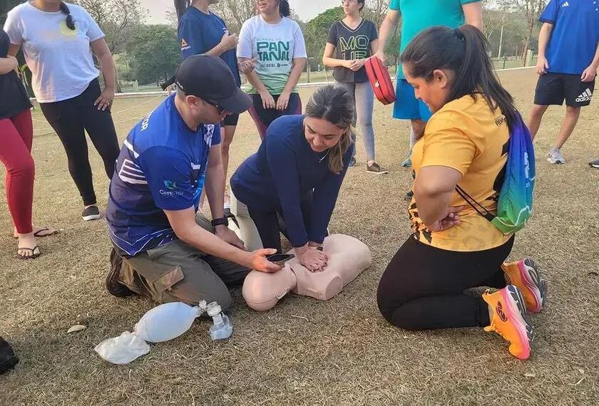 Simulado médico prepara equipe para a 4ª Corrida do Pantanal