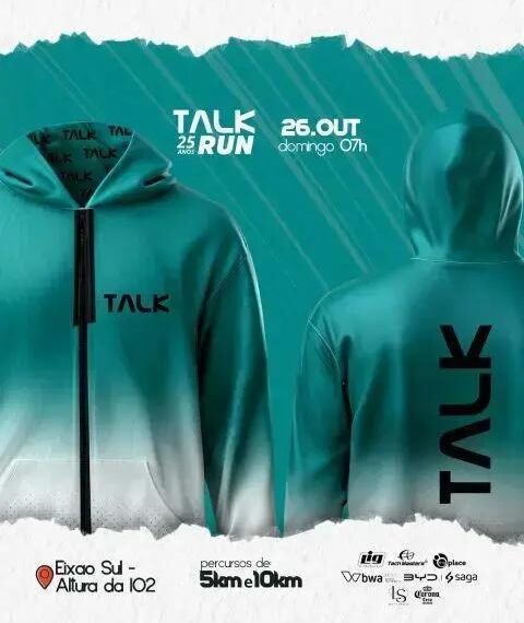 Participe da Talk Run: Uma Celebração de 25 Anos de Acessórios