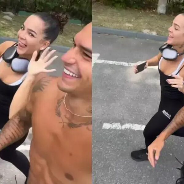Mel Maia e Luan Medeiros: Corrida e Amor em Postagem Inspiradora