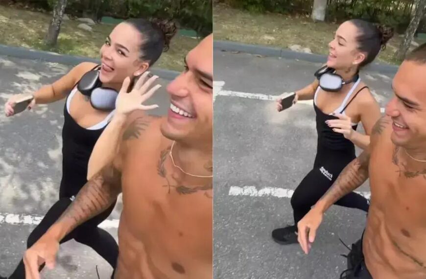 Mel Maia e Luan Medeiros: Corrida e Amor em Postagem Inspiradora