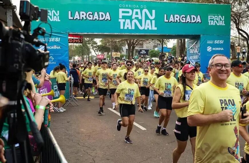 Corrida do Pantanal 2025: Largadas em Ondas por Pace na Prova de 21 km