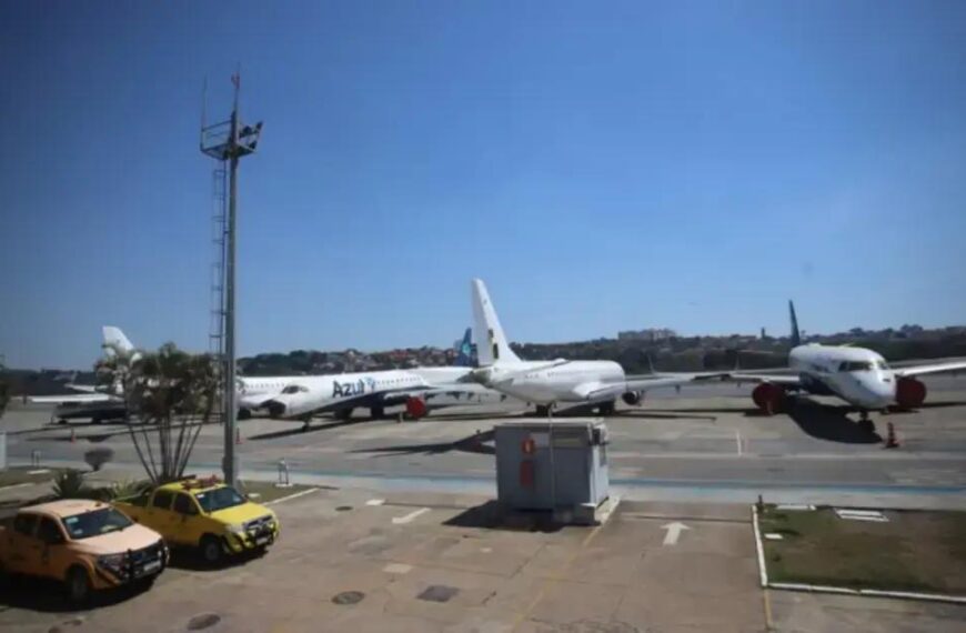 Aeroporto da Pampulha se transforma em pista de corrida