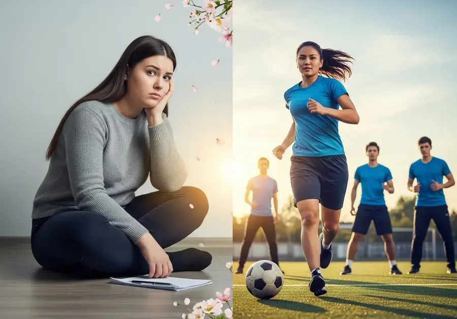Mudanças na vida através do esporte Mudanças na vida através do esporte