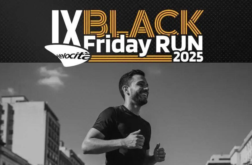 Participe da 9ª edição da Black Friday Run e conquiste descontos incríveis