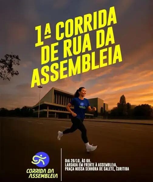 Corrida da Assembleia Legislativa reúne 6 mil atletas em Curitiba