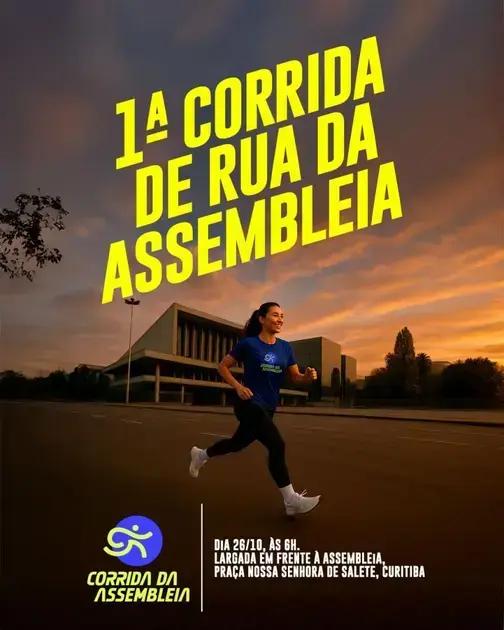 Corrida da Assembleia Legislativa reúne 6 mil atletas em Curitiba