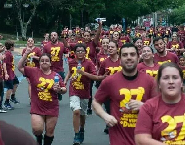 Corrida para Vencer o Diabetes reúne milhares no Parque Moinhos de Vento